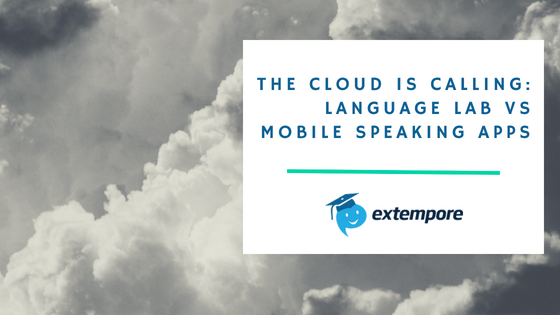 language labs vs mobile speaking apps